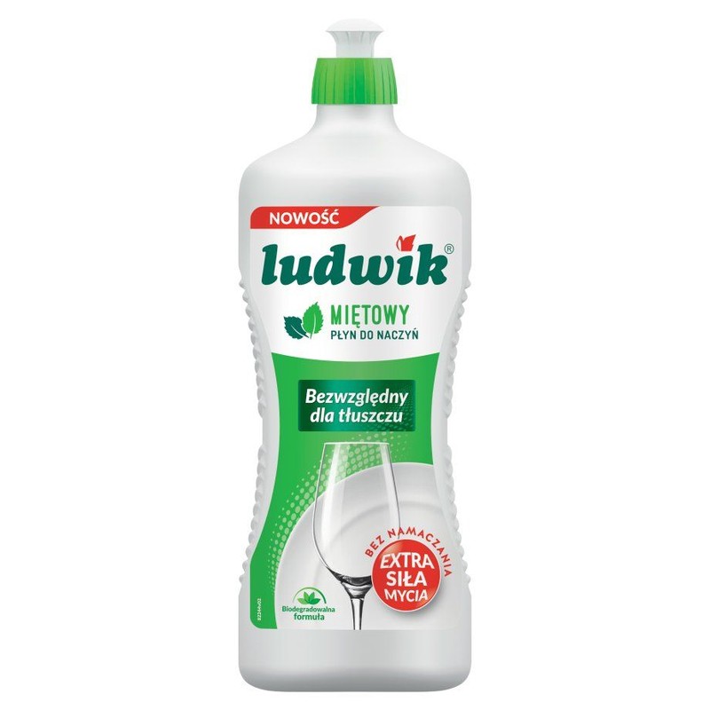 Płyn do mycia naczyń miętowy Ludwik 900 g