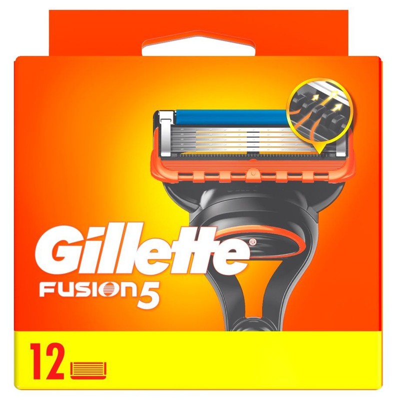 Wkłady do maszynki Fusion5 Gillette 12 sztuk