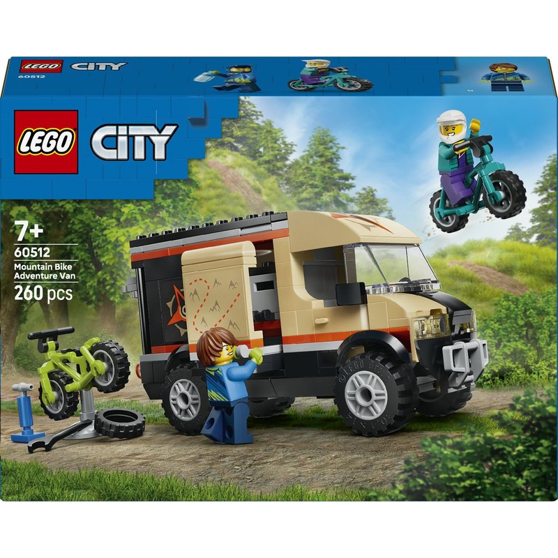 City Furgonetka z rowerami górskimi 60512 LEGO 1 sztuka
