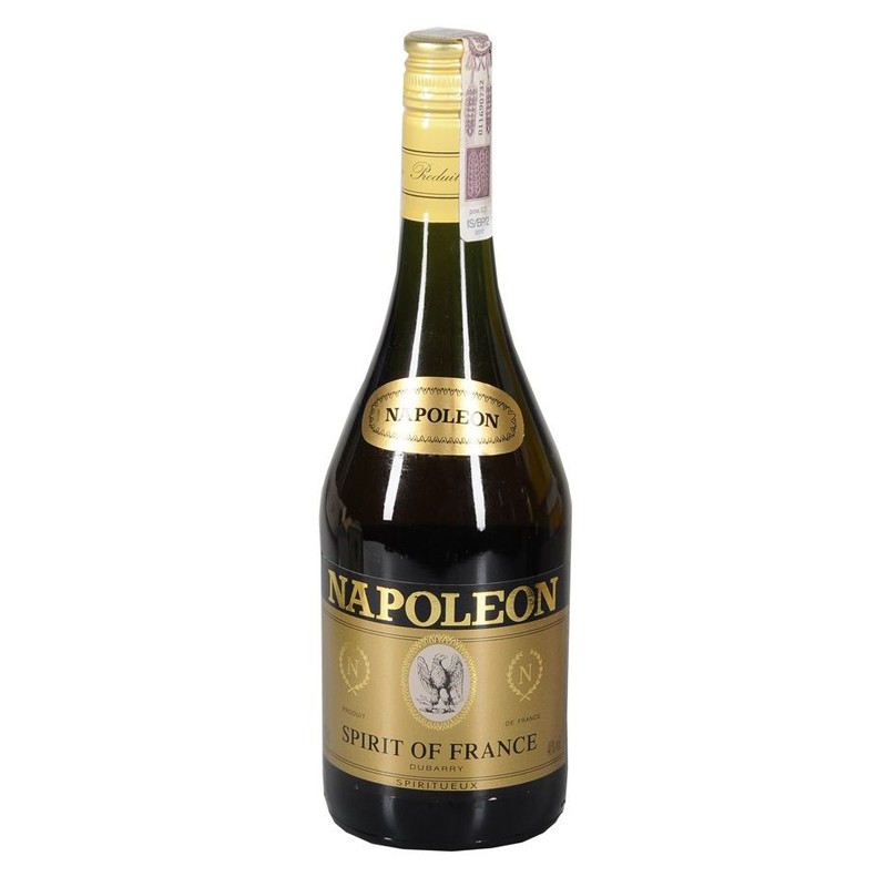Wyrób spirytusowy z dodatkiem brandy alk. 40,0% obj. Napoleon 700 ml
