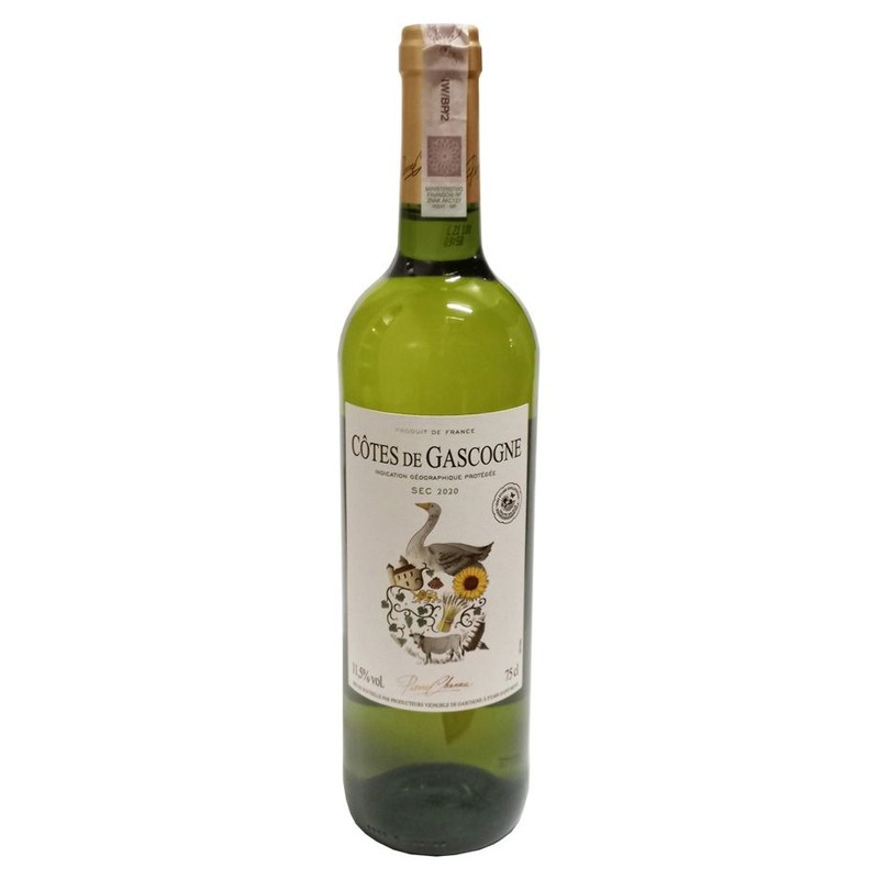 Wino białe wytrawne Pierre Chanau 750  ml