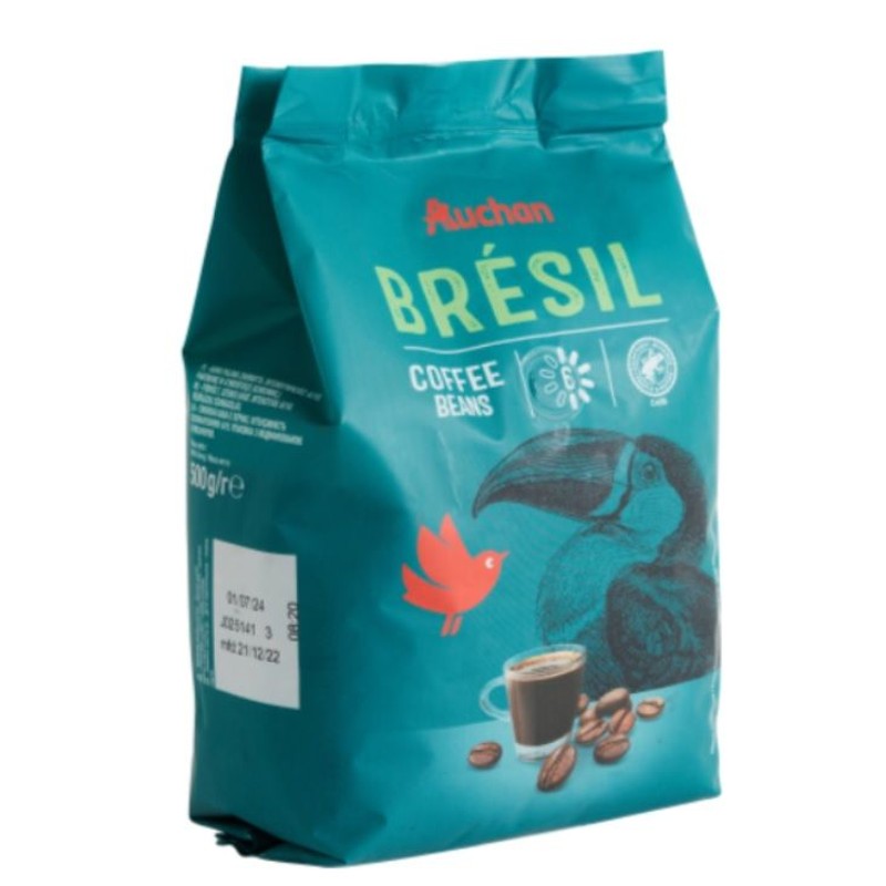 Kawa ziarnista Sensation Brazil Auchan 500 g