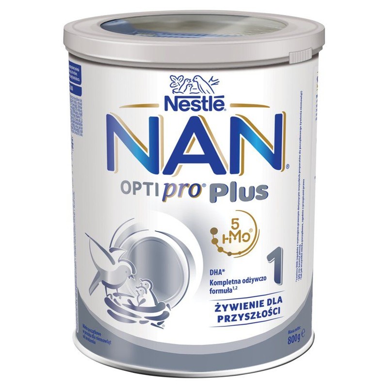 Mleko początkowe w proszku dla niemowląt od urodzenia NAN OPTIPRO Plus 800 g