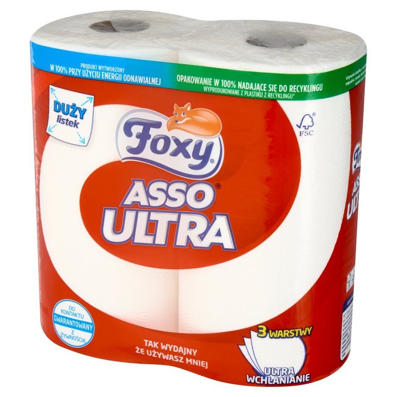 Ręcznik kuchenny Foxy 2 rolki