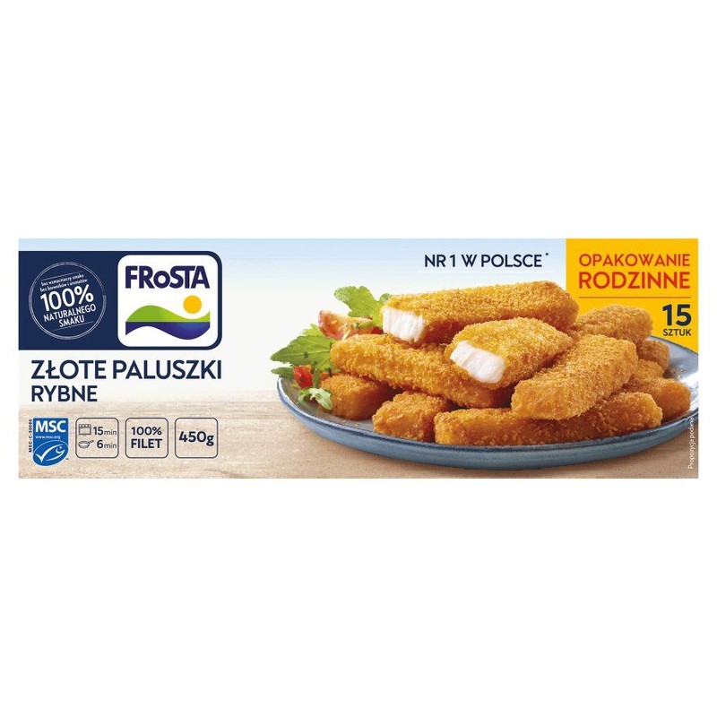 Złote paluszki rybne FRoSTA 450 g
