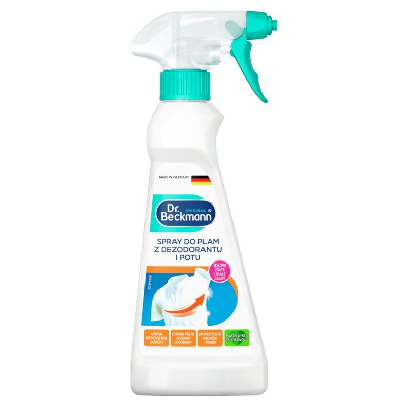 Spray do plam z dezodorantu i potu  Dr Beckmann  250 ml