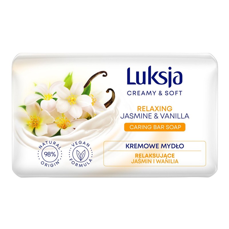 Mydło w kostce Jaśmin i wanilia Luksja 90 g