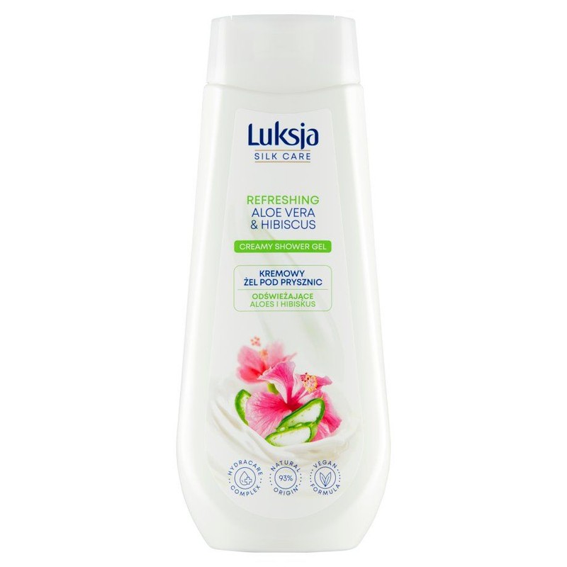 Żel pod prysznic aloes i hibiskus Luksja 500 ml