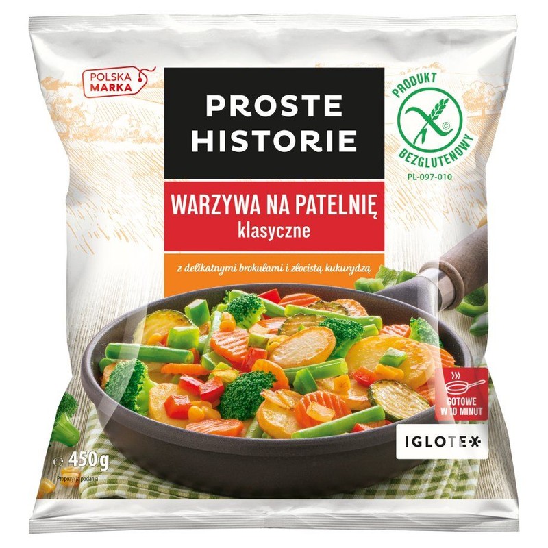 Warzywa na patelnię klasyczne Proste Historie 450 g