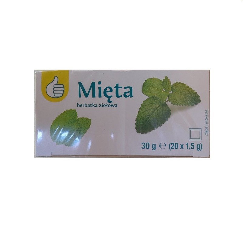 Mieta herbatka ziolowa   Auchan 20 torebek