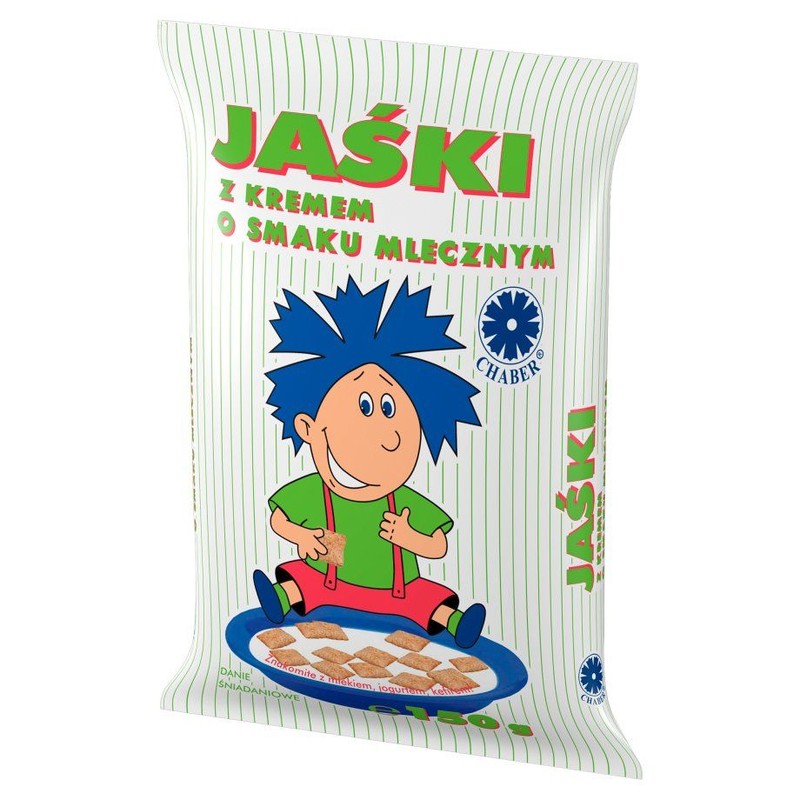 Płatki Jaśki z nadzieniem mlecznym Chaber 150 g