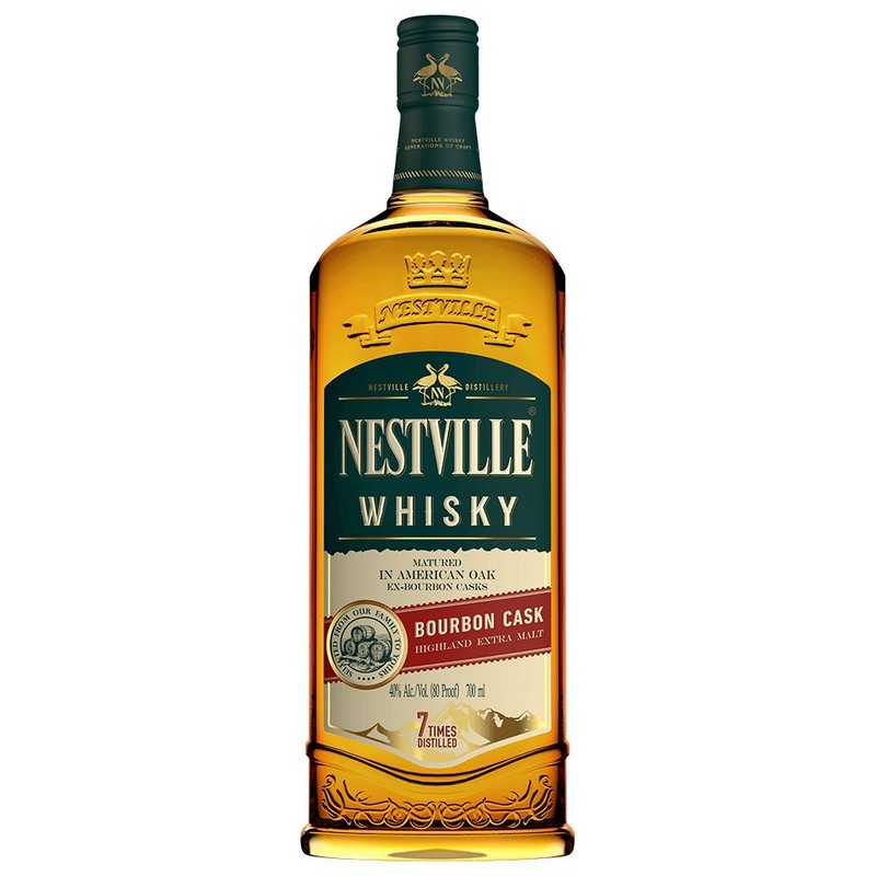 Whisky blended 3YO XY alk. 40,0% obj. + szklanka Timberman  700 ml