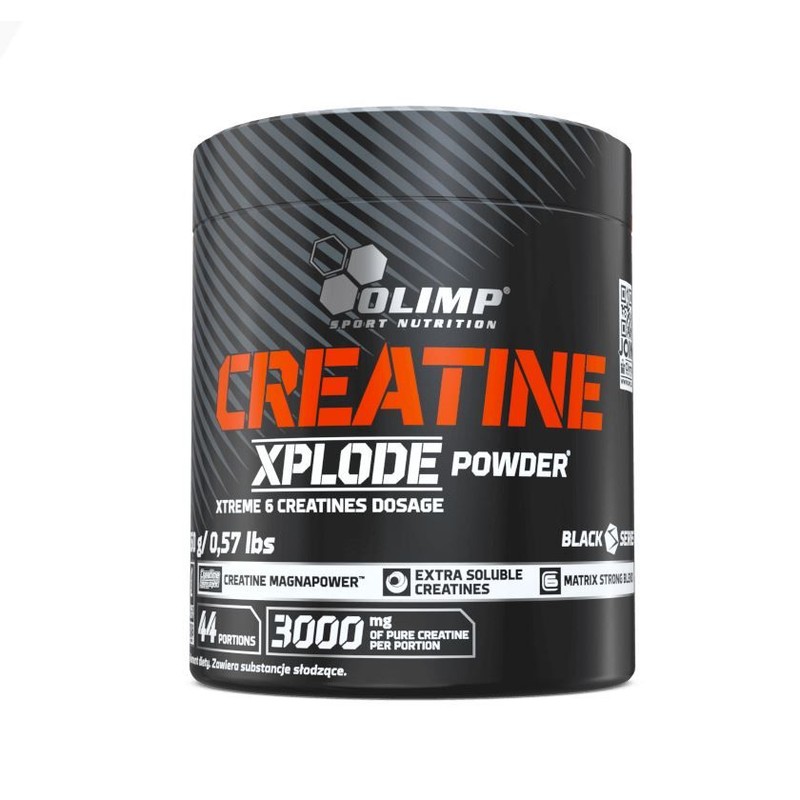Kreatyna Creatine Xplode Powder pomarańcza Olimp 260 g