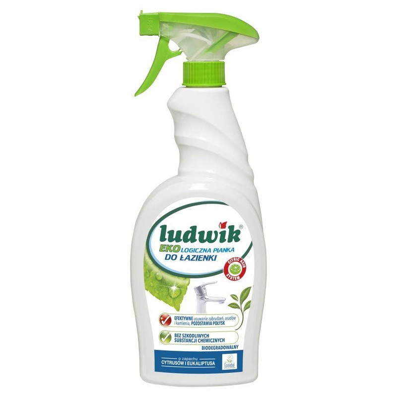 Ekologiczna pianka do łazienki Ludwik 750 ml