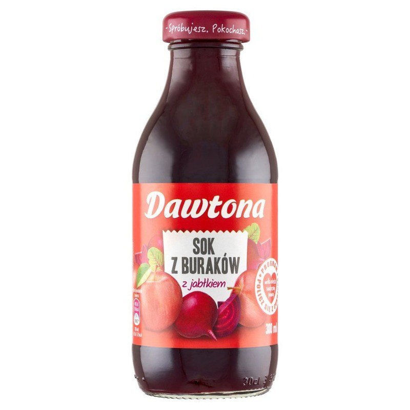 Sok z buraków z jabłkiem Dawtona 300 ml