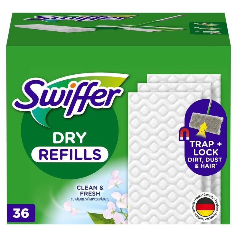 Ściereczki do podłóg zbierające kurz Swiffer 36 sztuk