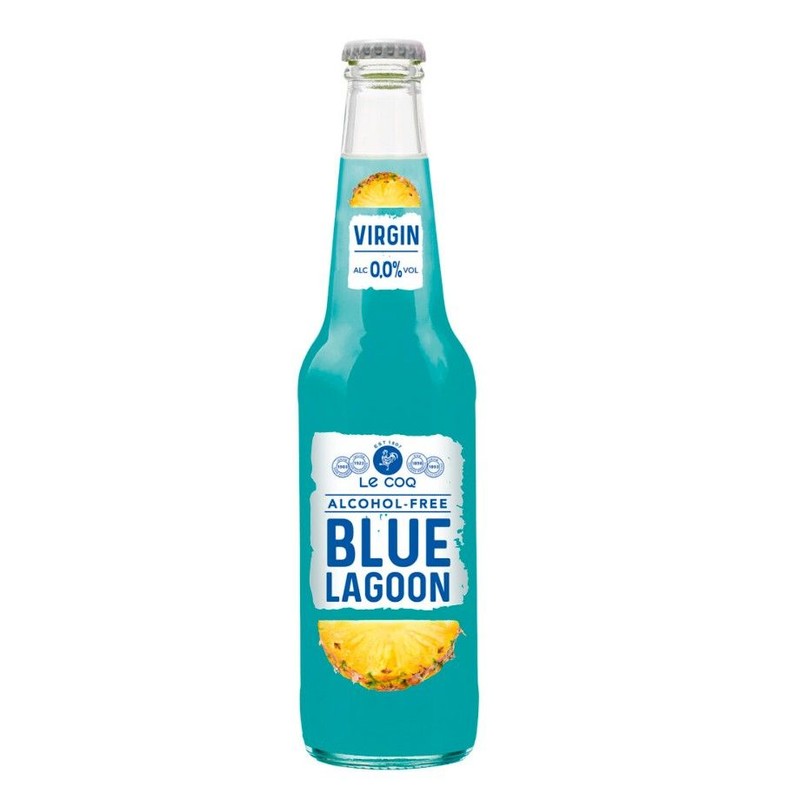 Drink bezalkoholowy Blue Lagoon Virgin alk. 0,0% obj. LE COQ 330 ml