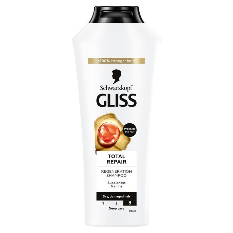 Szampon do włosów Total Repair Gliss  Gliss 400 ml