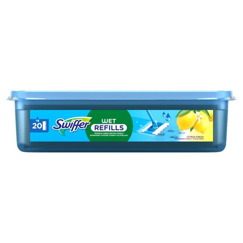 Mokre chusteczki do podłóg  Swiffer 20 sztuk