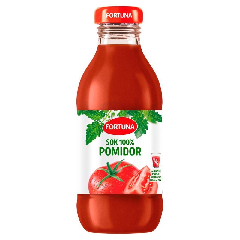 Sok pomidorowy z dodatkiem soli Fortuna 300 ml