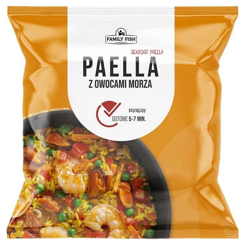 Paella z owocami morza  Family Fish 400 g