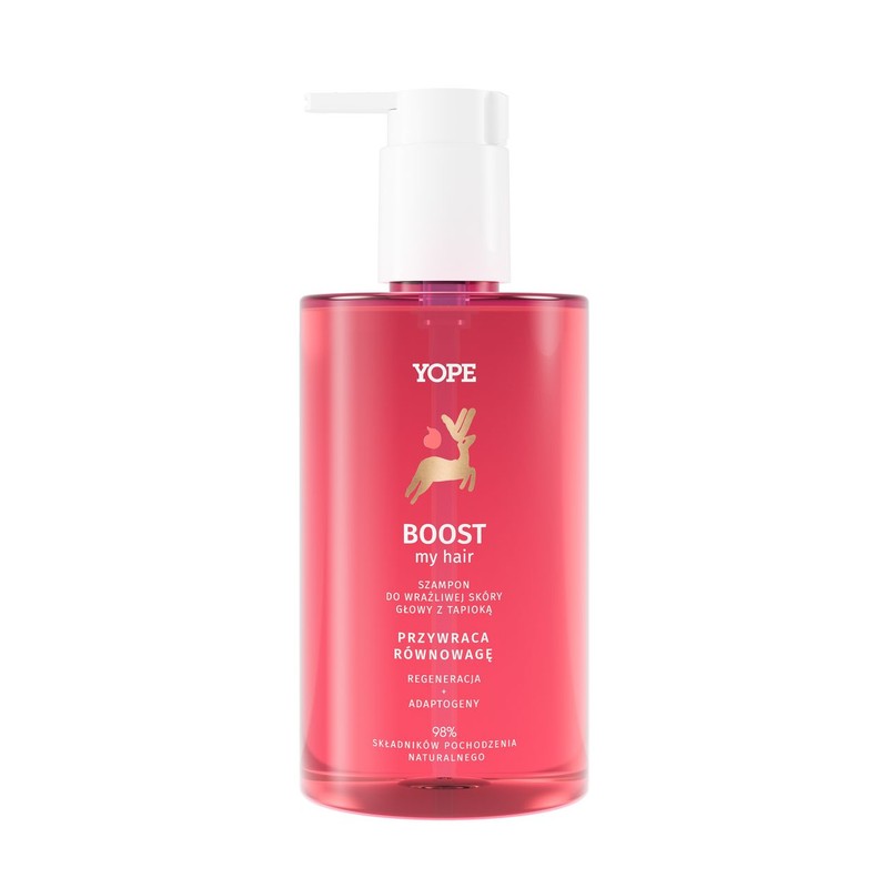Boost Szampon do wrażliwej skóry głowy Yope 300 ml