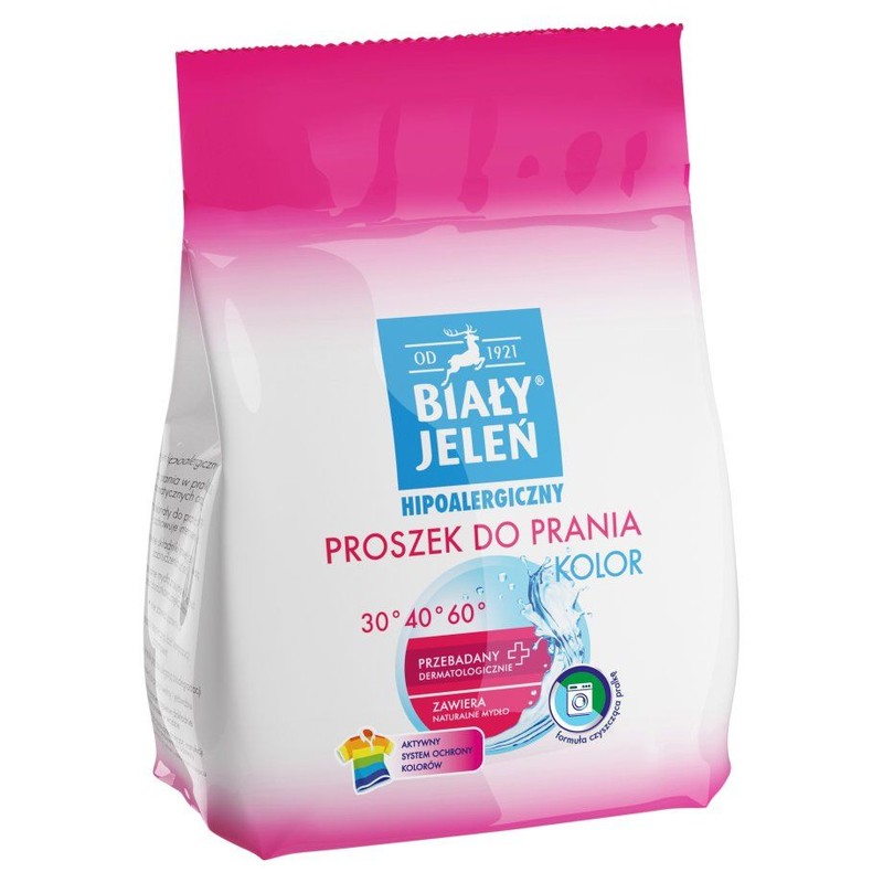 Hipoalergiczny proszek do prania Biały Jeleń 1,9 kg