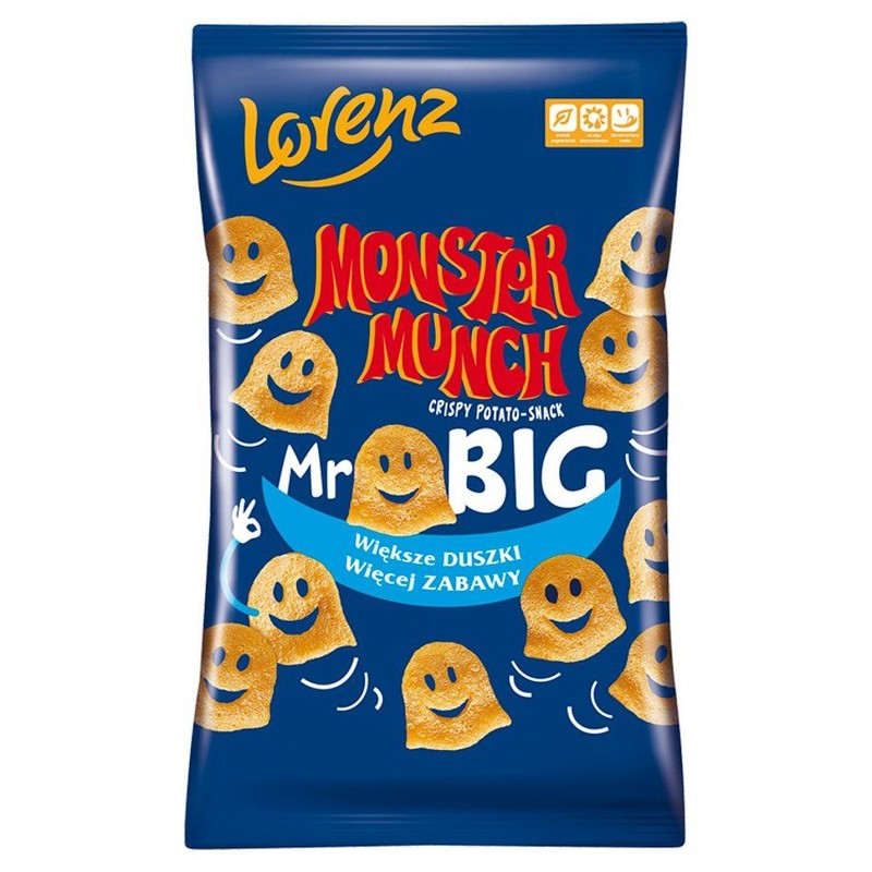Mr Big Chrupki ziemniaczane solone Monster Munch 90 g