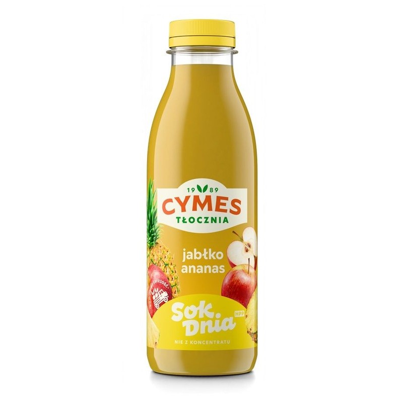 Sok Dnia HPP jabłko, ananas Cymes 500 ml