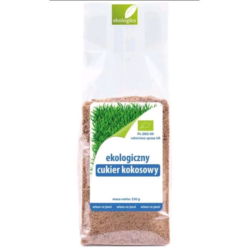 BIO Ekologiczny Cukier kokosowy Ekologiko 250 g