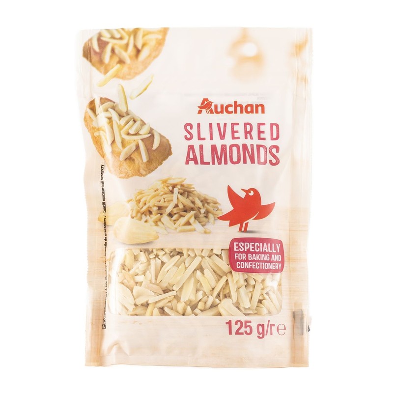 Migdały blanszowane w słupkach Auchan 125 g