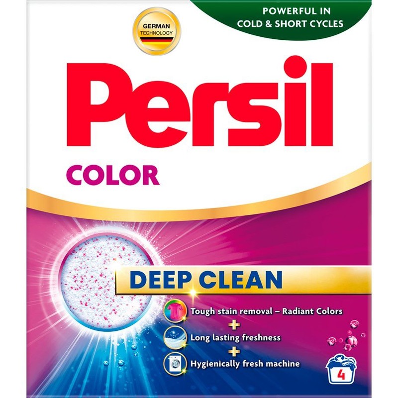 Proszek do prania kolorowych tkanin Deep Clean 4 prania Persil 220 g