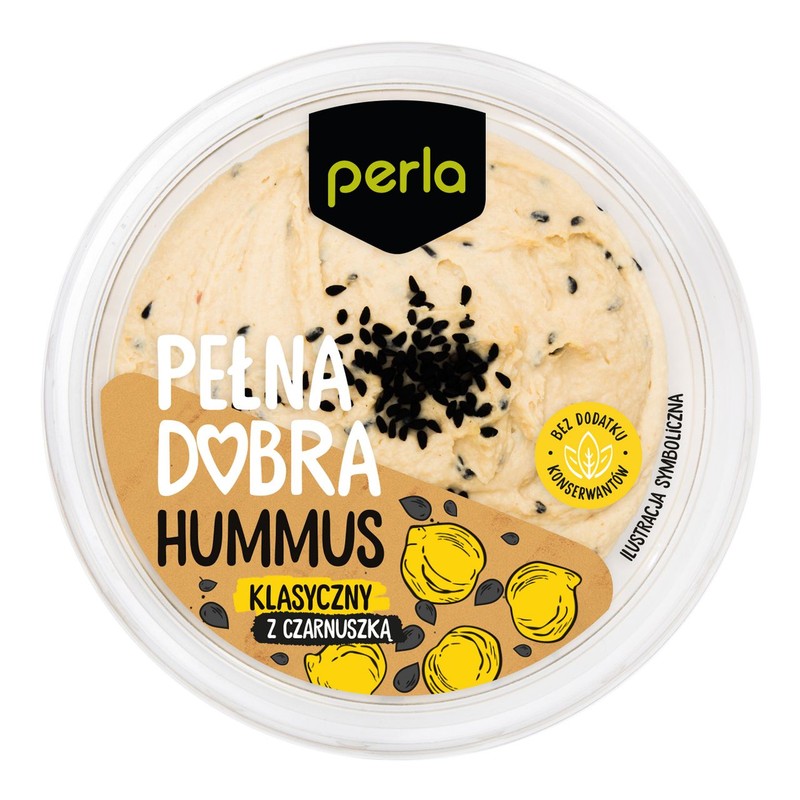 Hummus z czarnuszką  Perla 130 g