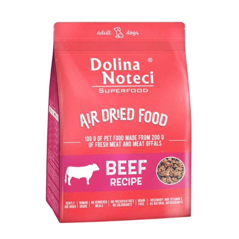 Superfood Karma dla psów suszona wołowina Dolina Noteci 1 kg