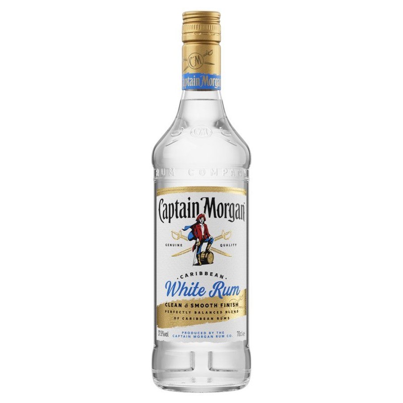 Rum biały karaibski alk. 37.5% obj. Captain Morgan 750 ml