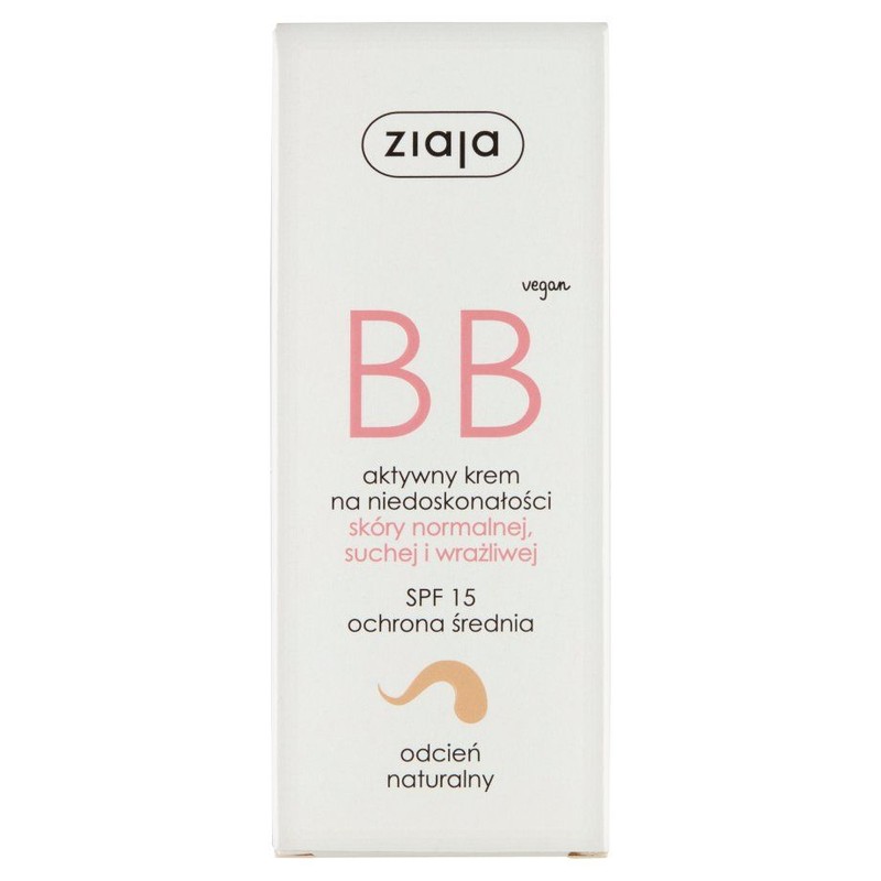 Krem BB do skóry normalnej, suchej i wrażliwej Ziaja 50 ml