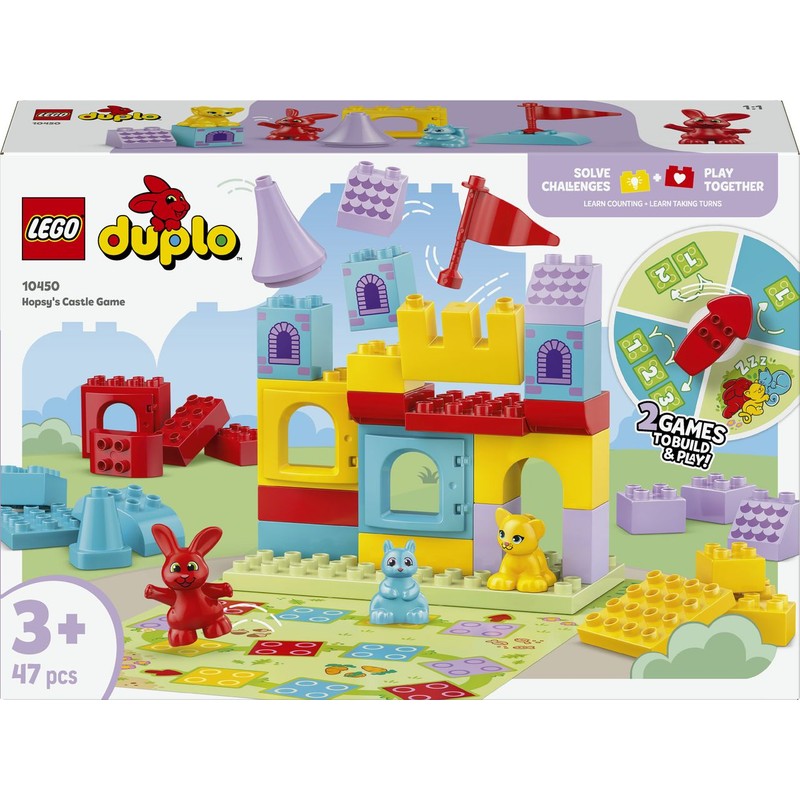 DUPLO® Gra Zamek Hopsy 10450, nauka przez zabawę LEGO 1 sztuka