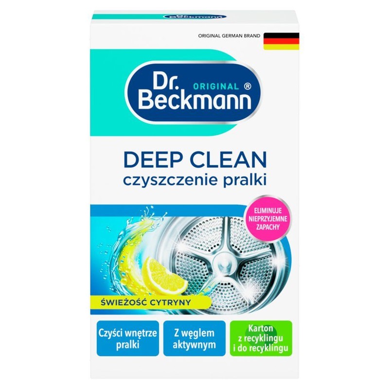 Proszek czyszczący do pralek i do pralko-suszarek Dr. Beckmann  250 g