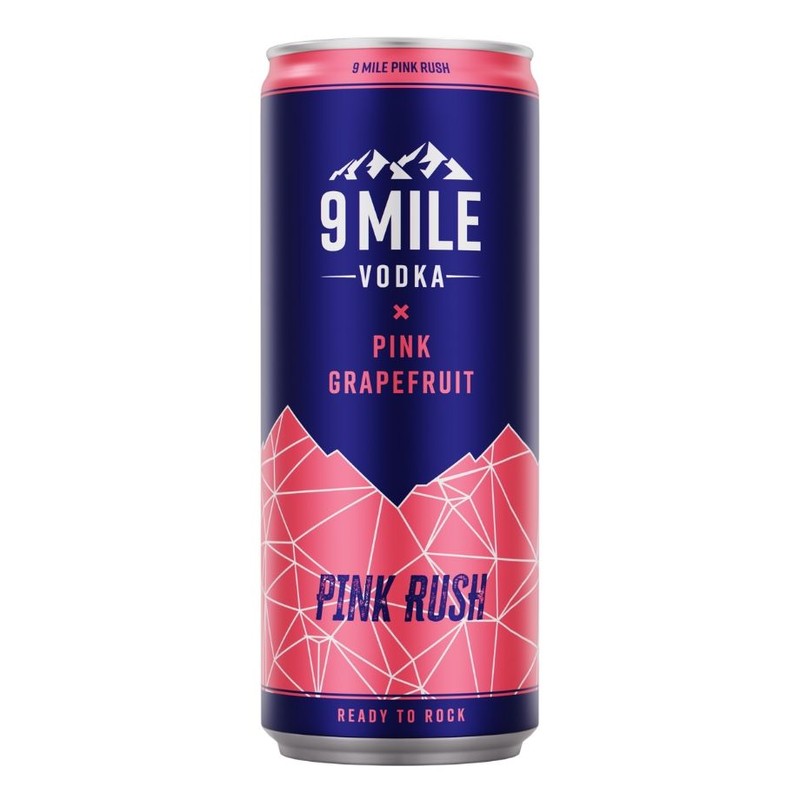 Drink pink rush alk. 10,0% obj. 9MILE  330 ml