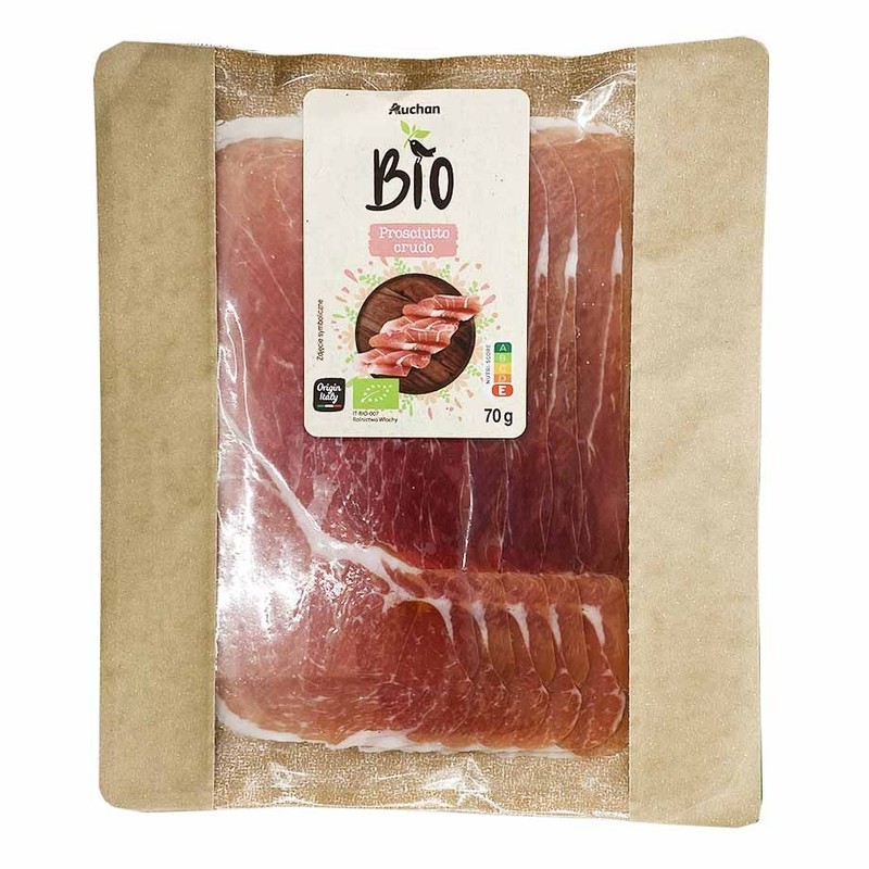 BIO Prosciutto di Parma Auchan 70 g