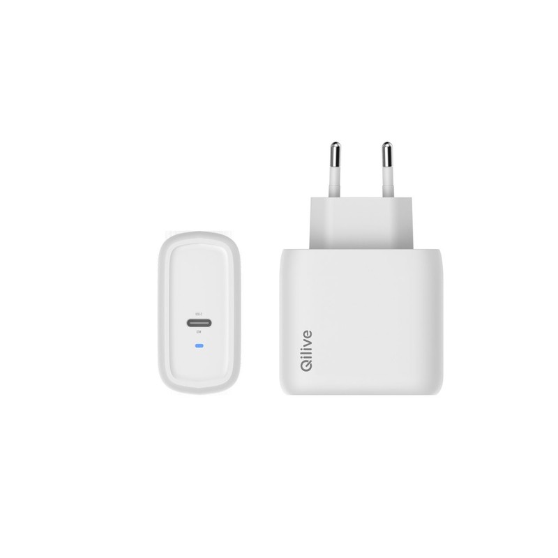 Ładowarka sieciowa USB-C 65W biała Qilive 1 sztuka