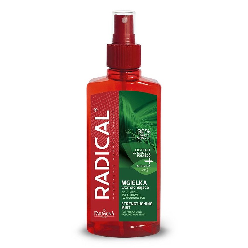 Mgiełka wzmacniająca do włosów osłabionych  RADICAL 200 ml