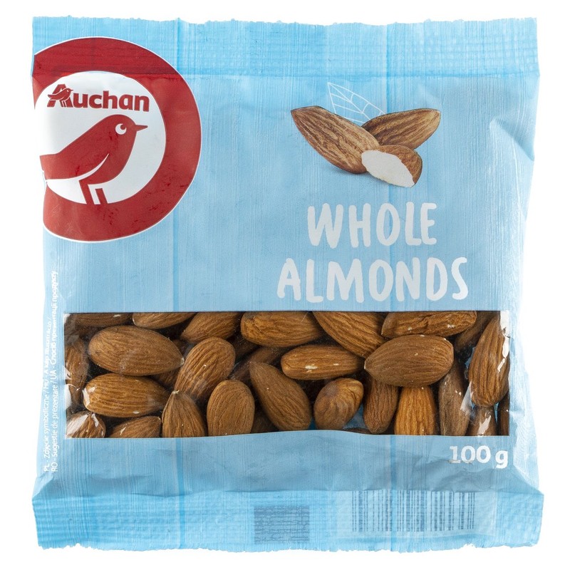 Migdały łuskane Auchan 100 g