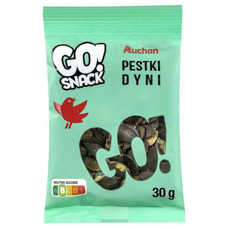 Go Snack pestki dyni Auchan 30 g