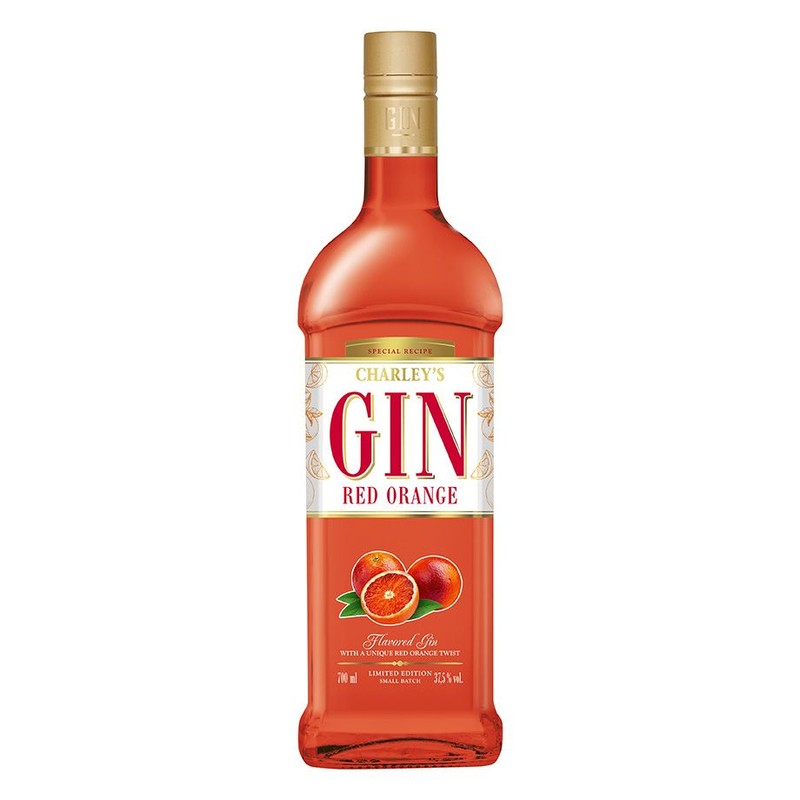 Gin Red Orange   Charleys 700 ml