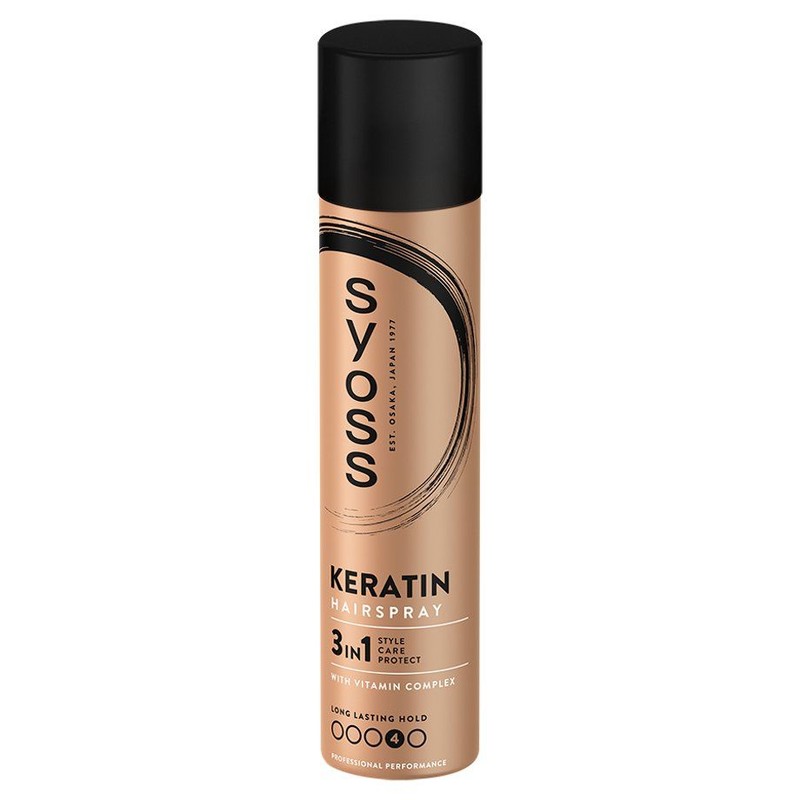 Lakier do włosów Keratin 4 syoss 300 ml