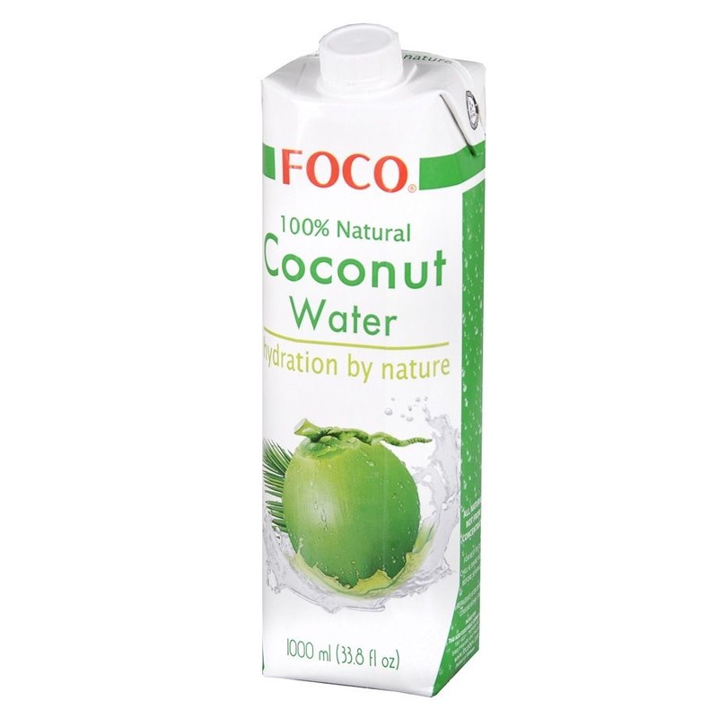 Czysta woda kokosowa Foco 1 l