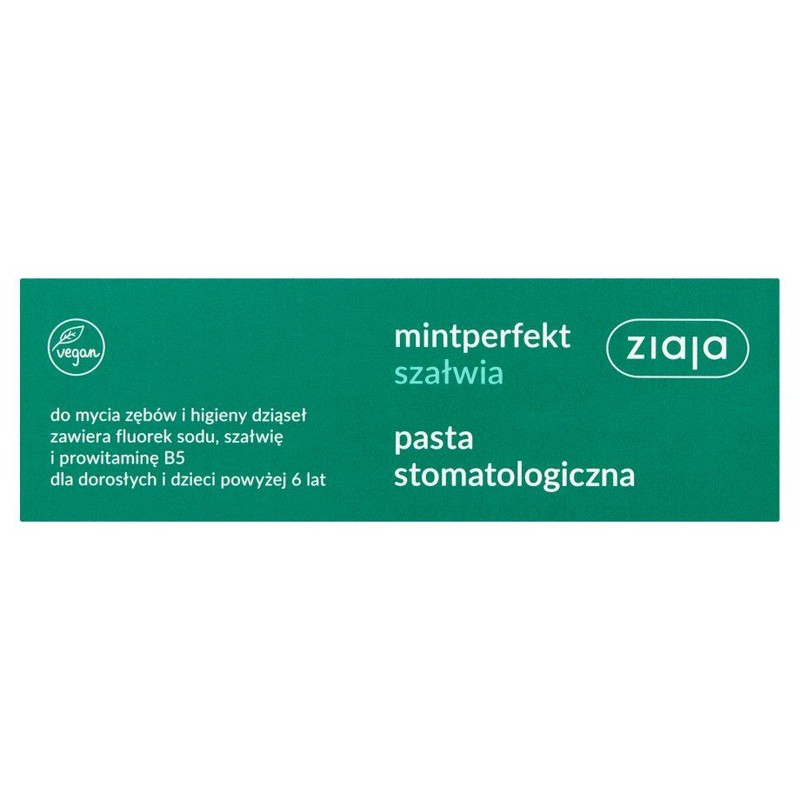 Pasta do zębów z szałwią  ZIAJA 75 ml