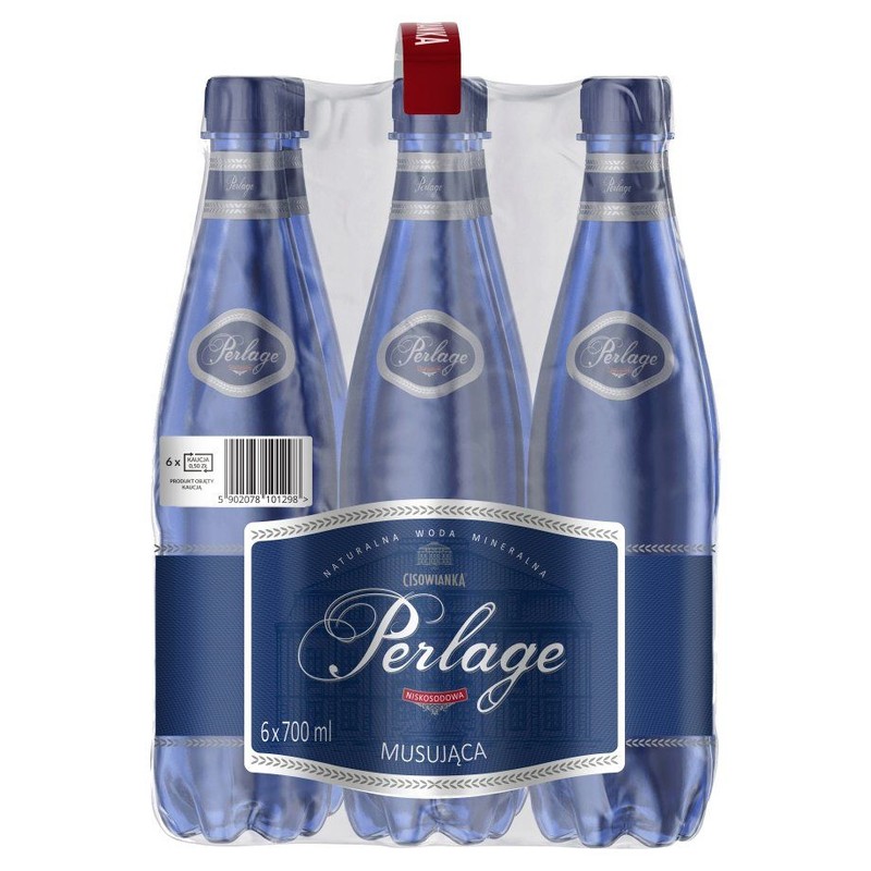 Woda gazowana Perlage Cisowianka 6 x 700 ml