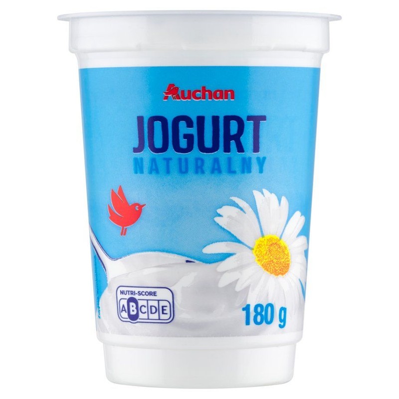Jogurt naturalny     Auchan 180 g